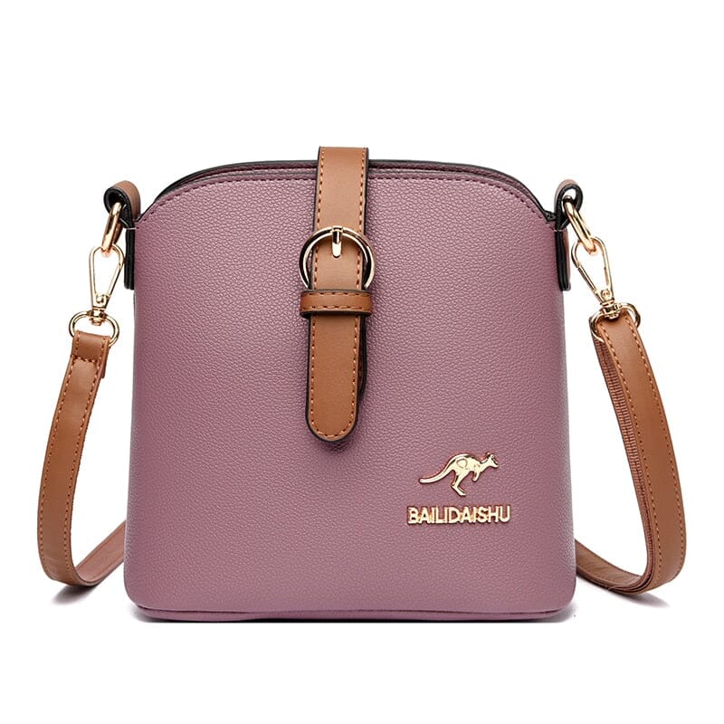 Buckle Purse The Store Bags Purple-1