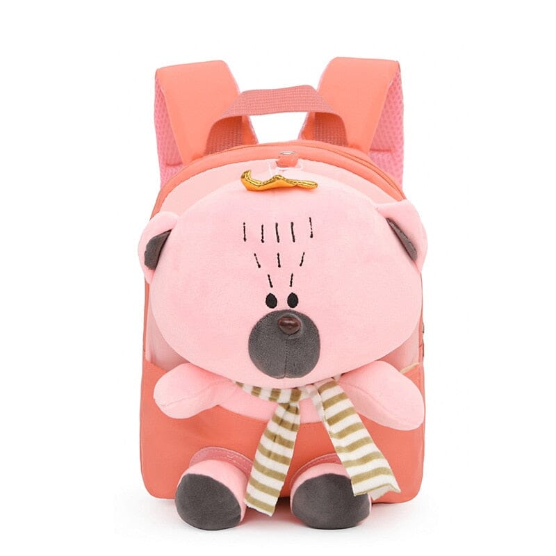 Kawaii Plush Backpack The Store Bags watermelon red