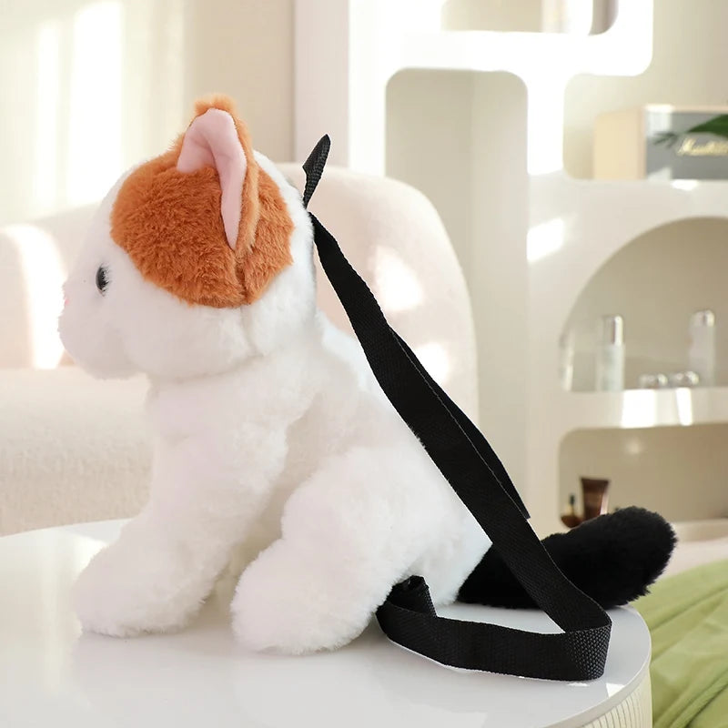 Mochila De Peluche De Gato