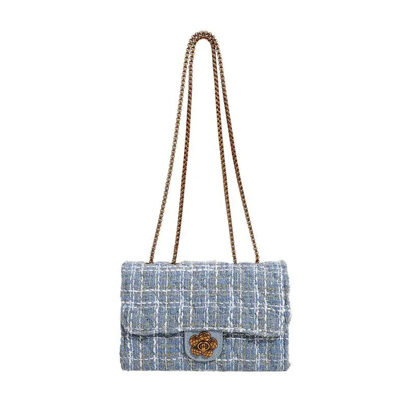 Bolso acolchado asa de cadena
