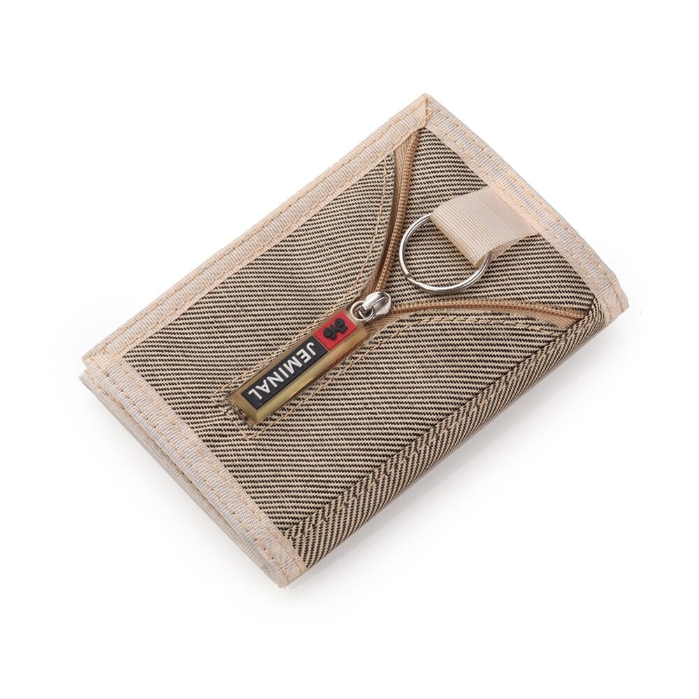 Mens Nylon Bifold Wallet Tactical The Store Bags Khaki