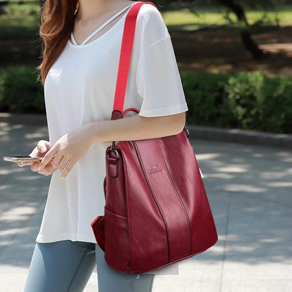 Anti Theft Womens Backpack