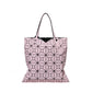 Geometric pattern tote bag The Store Bags Sakura pink 