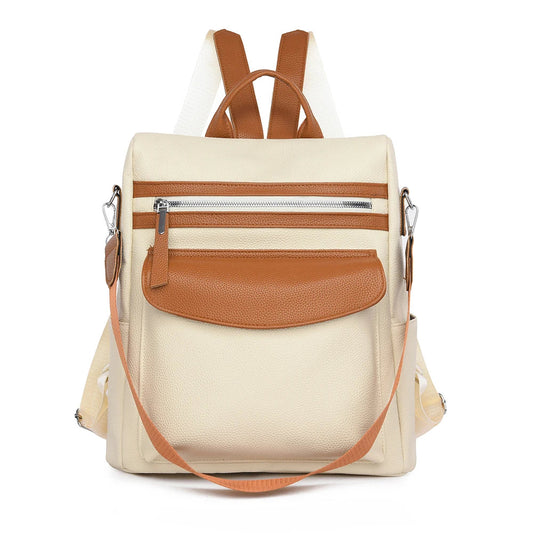 Women's Anti Theft Backpack Purse The Store Bags Off White