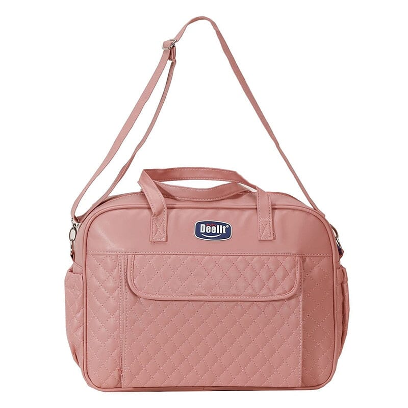 Leather Messenger Diaper Bag The Store Bags Pink