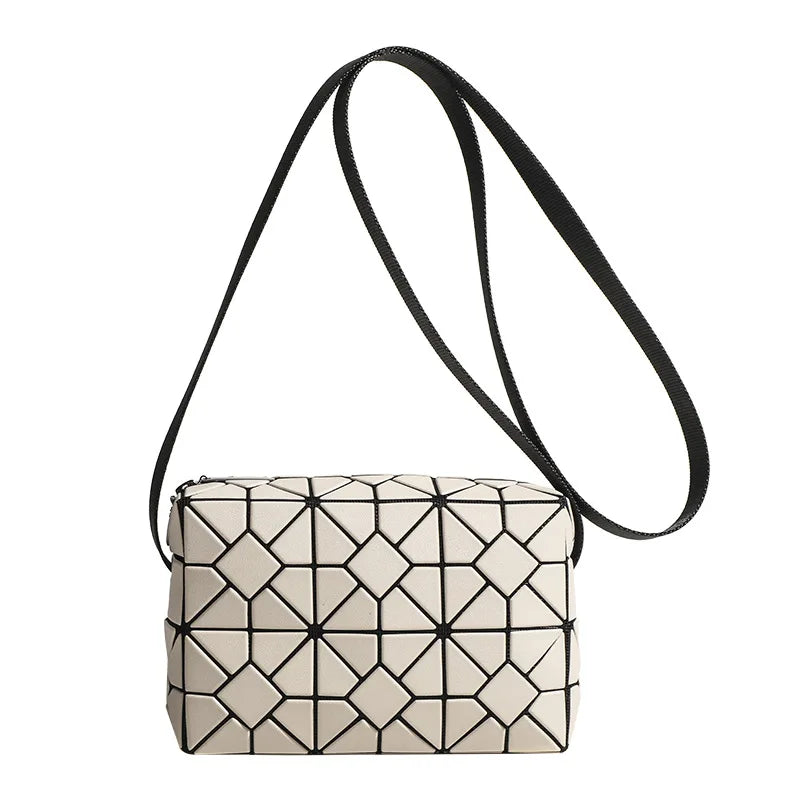 Geometric Clutch The Store Bags Milk tea