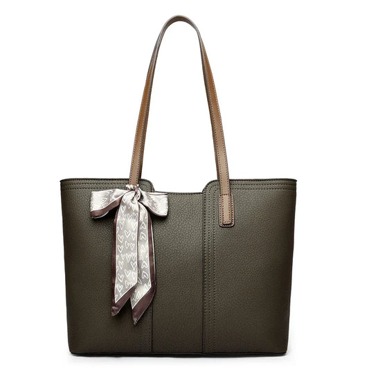 Bolso tote cuero