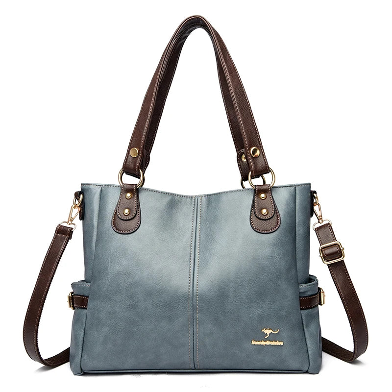 Bolso tote de cuero de 13 pulgadas para mujer