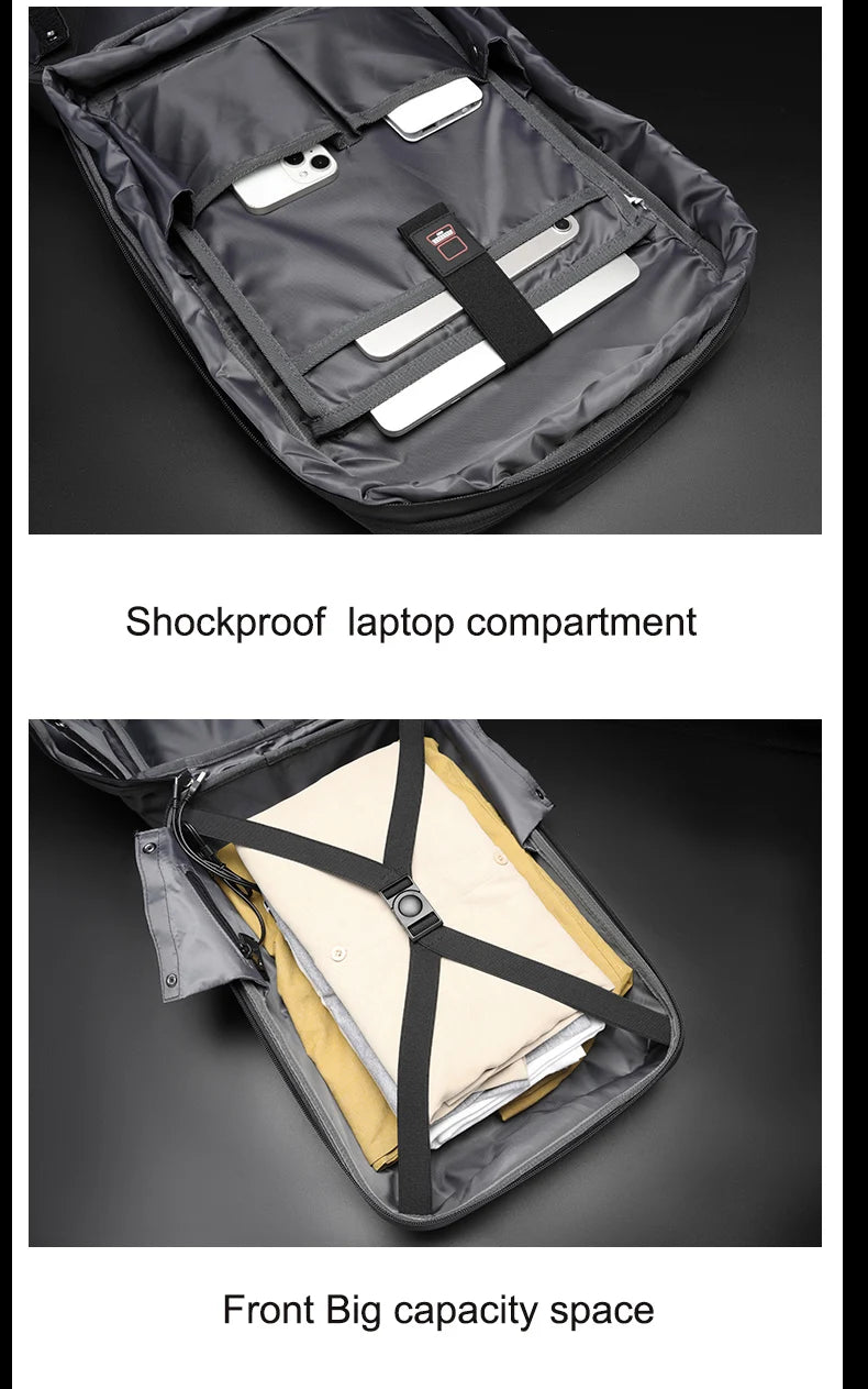 Shockproof backpack 18 inch laptop