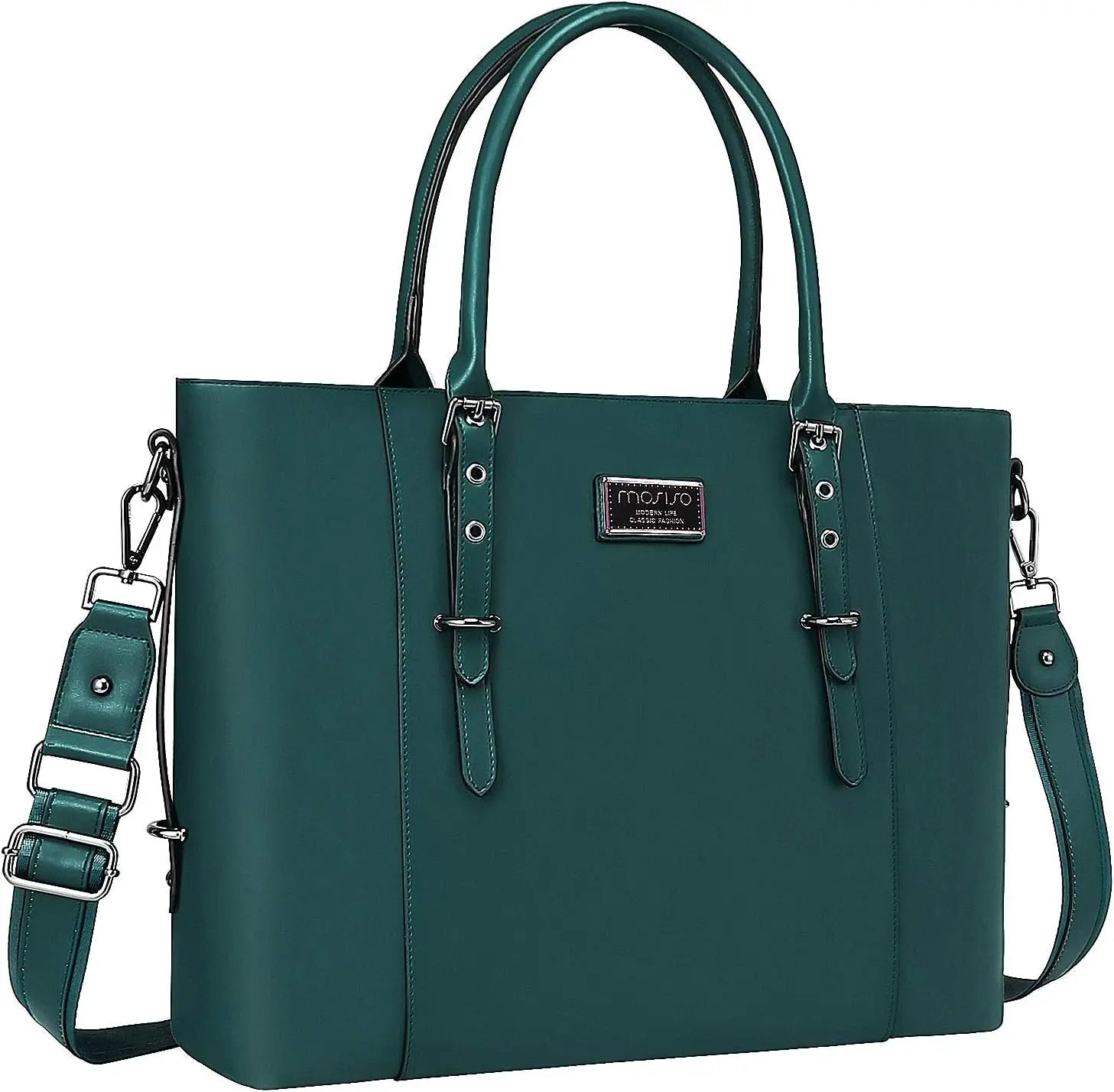 Women's 17 inch Laptop Tote The Store Bags Deep Teal 17.3 inch