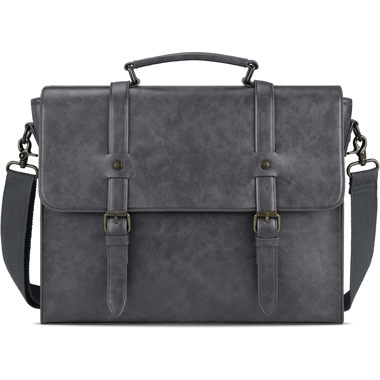 Leather Messenger Bag 15 Laptop