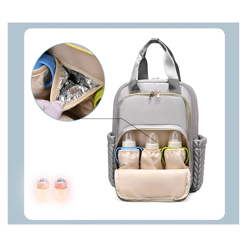 Laptop Diaper Bag Backpack Waterproof