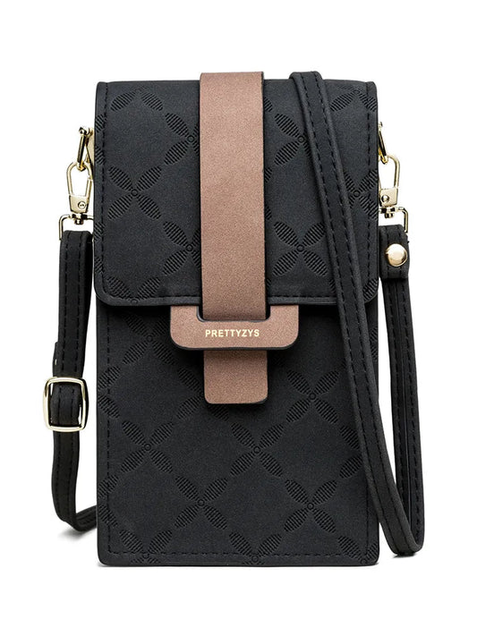 Leather Phone Case Purse The Store Bags BLACK