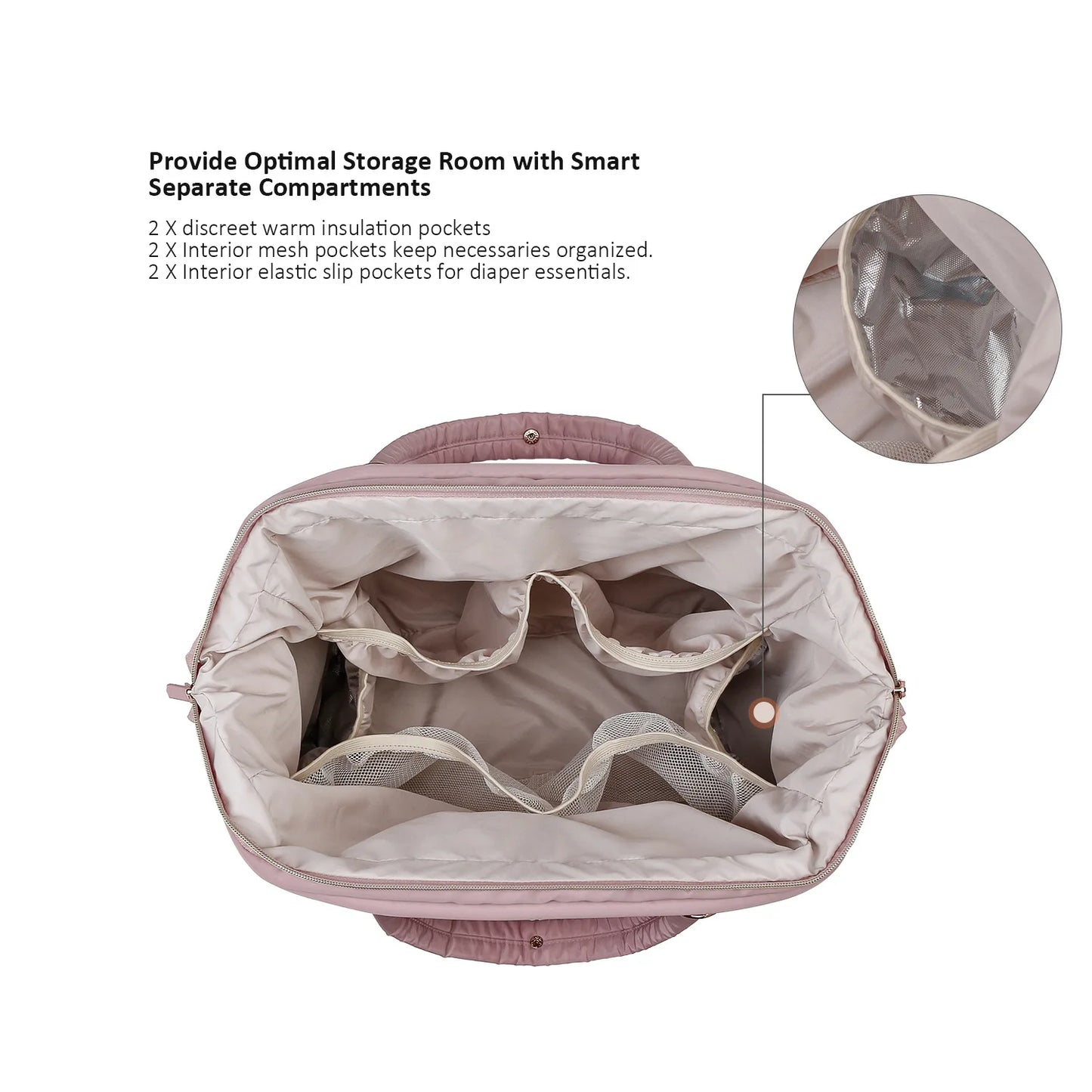 Large Messenger Diaper Bag