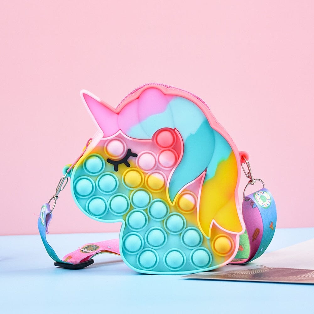 Unicorn Pop it Fidget Purse The Store Bags 2