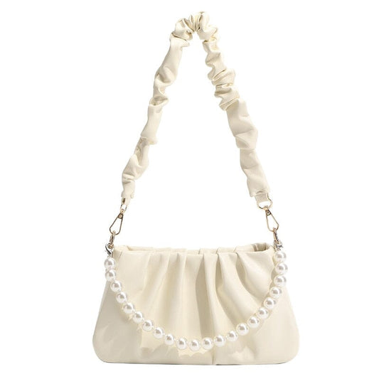 Dumpling Satchel The Store Bags Creamy-white