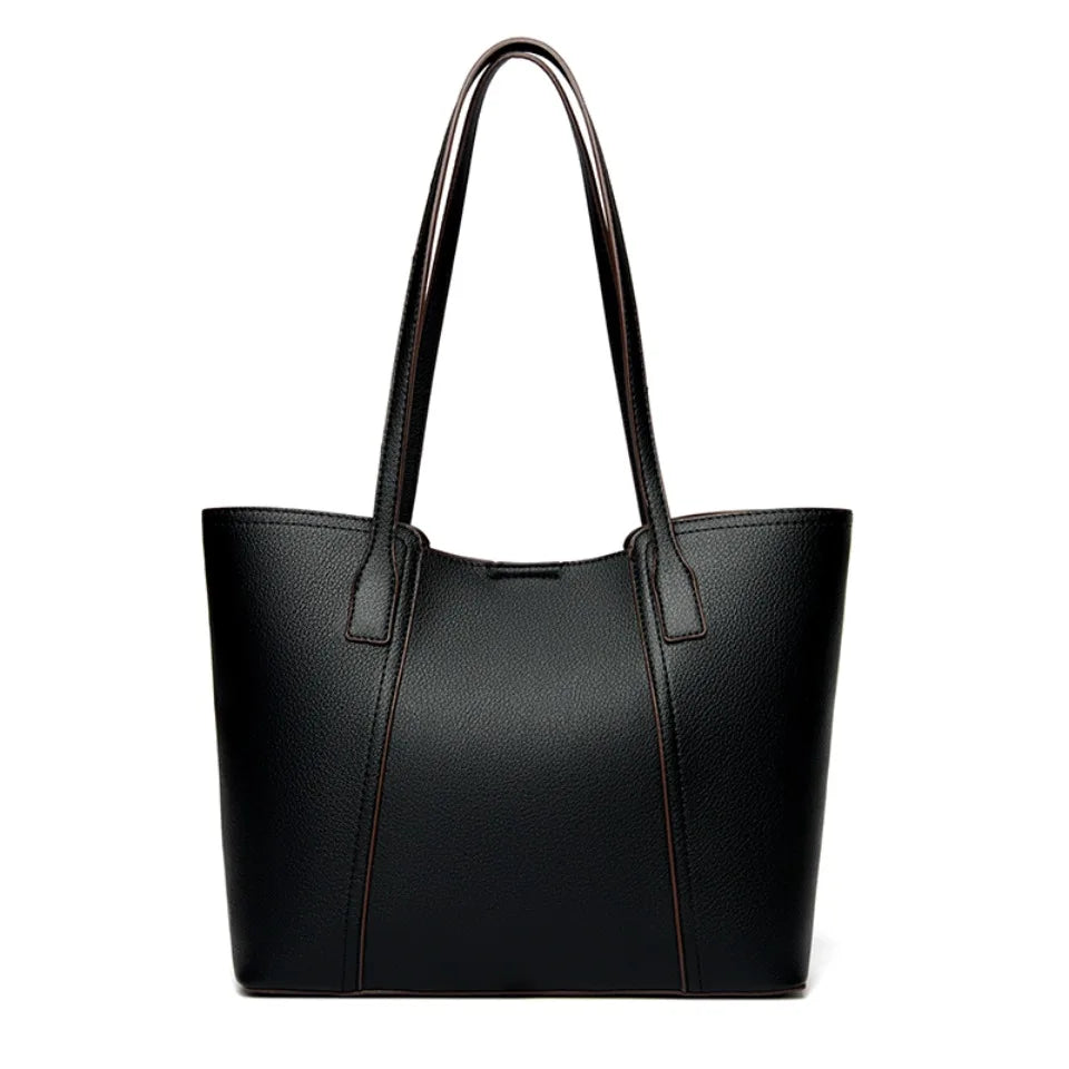 Bolsa tote de piel