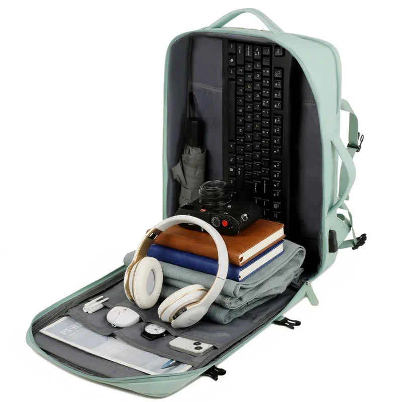 Gray Spend The Night Bag