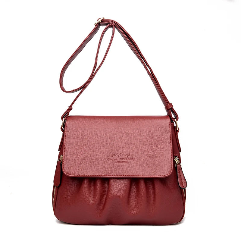 PU Cross Body Bag The Store Bags Red 