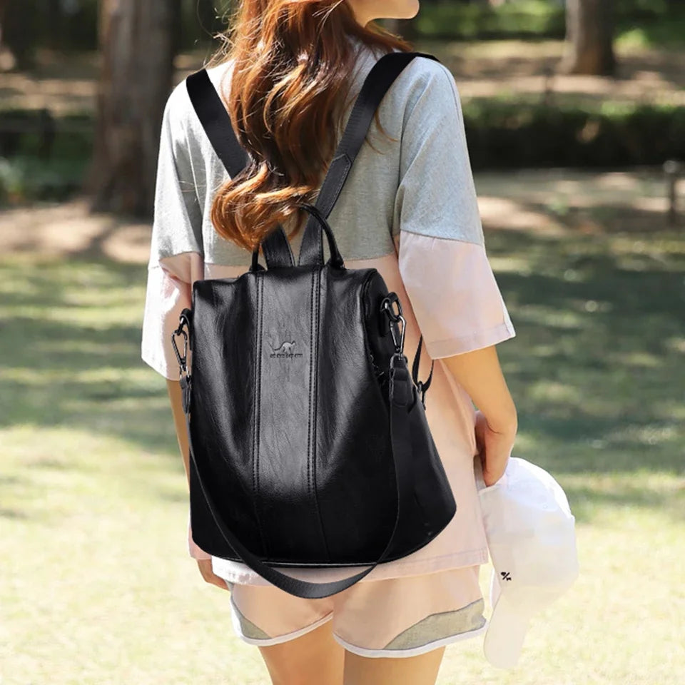 Anti Theft Womens Backpack