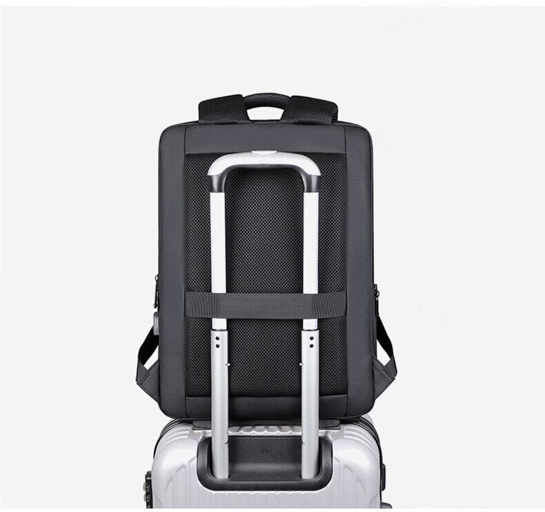 Multi Pocket Waterproof USB Charging Port School Travel Backpack The Store Bags