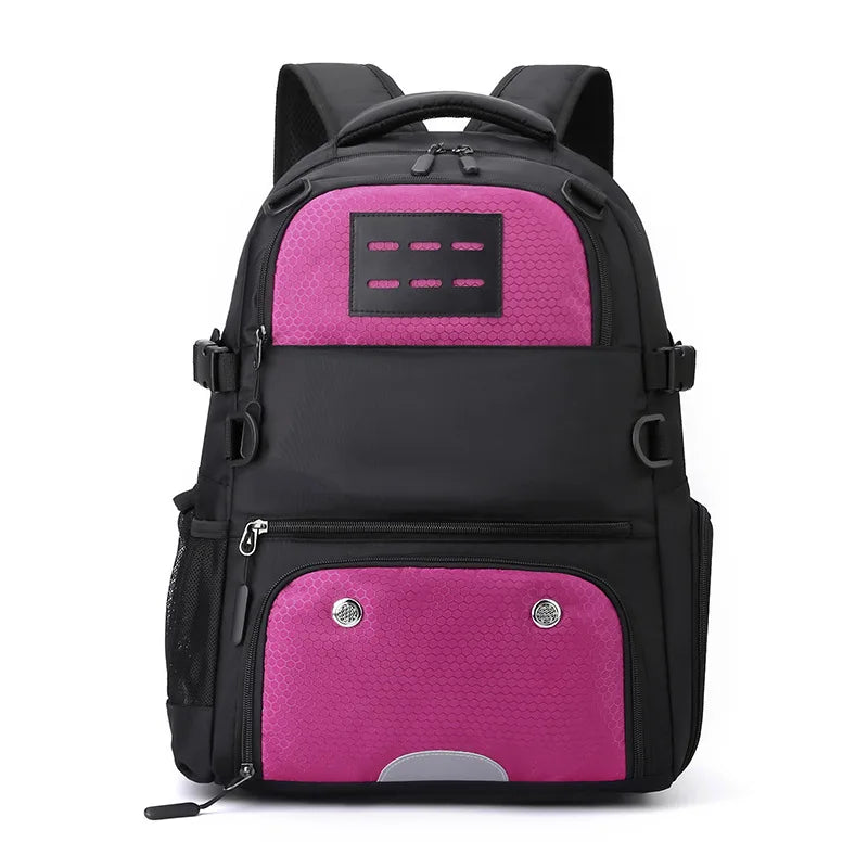 USB Charging Basketball Backpack The Store Bags Purple