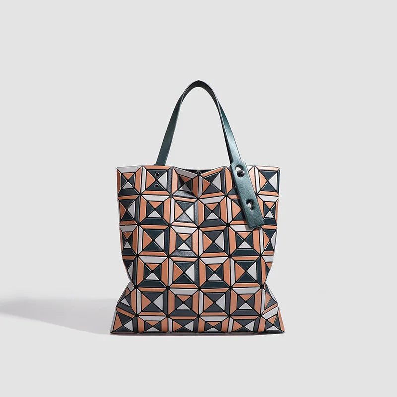 Colorful Geometric Tote Bag