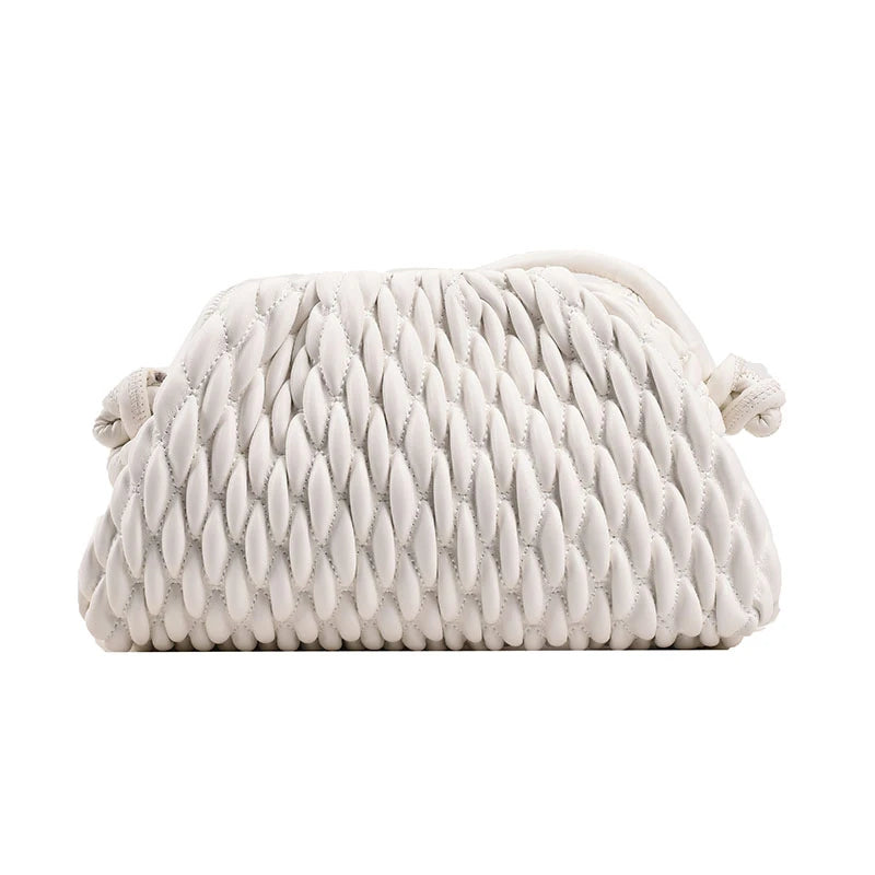 Dumpling Purse With Chain Strap The Store Bags White