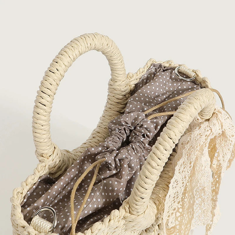 Straw Bag Summer OHO The Store Bags