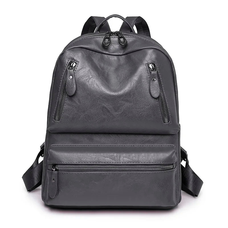 Pink Leather Backpack Purse The Store Bags Grey