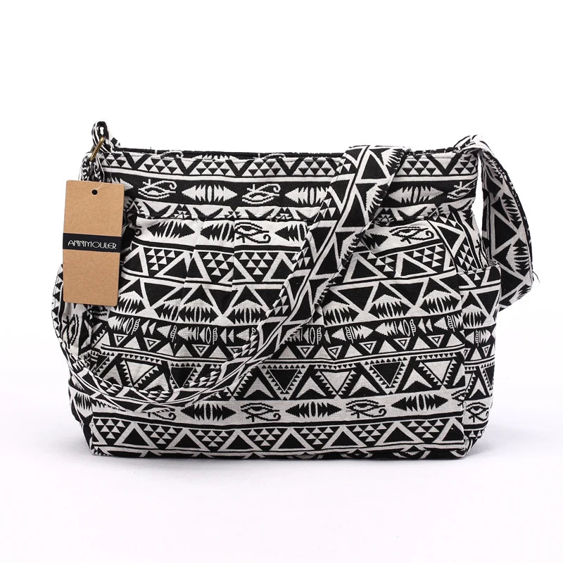 Bohemian Black Tote Purse The Store Bags black