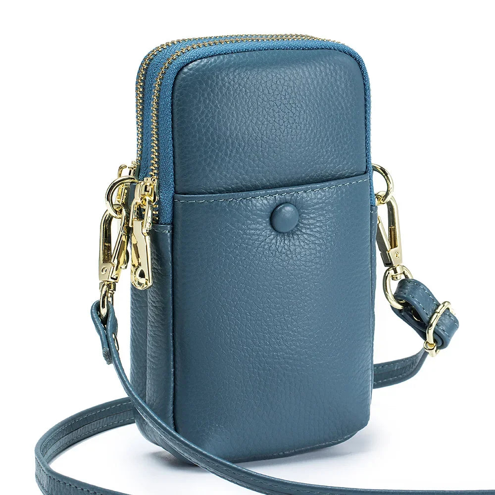 Leather Cell Phone Pouch
