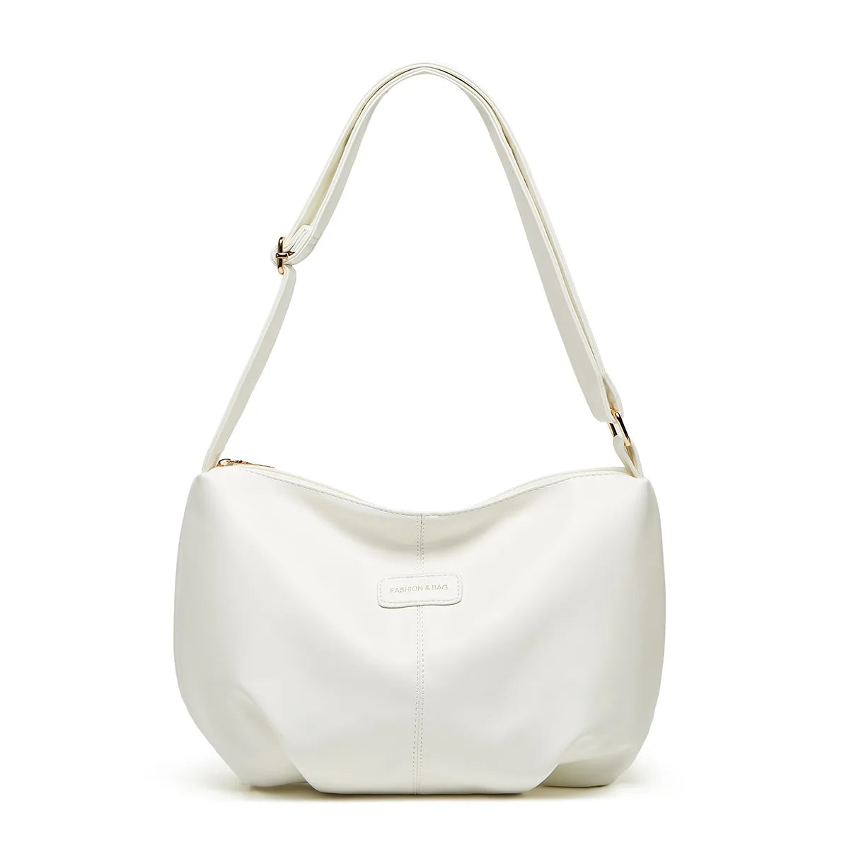 White Leather Shoulder Bag The Store Bags White