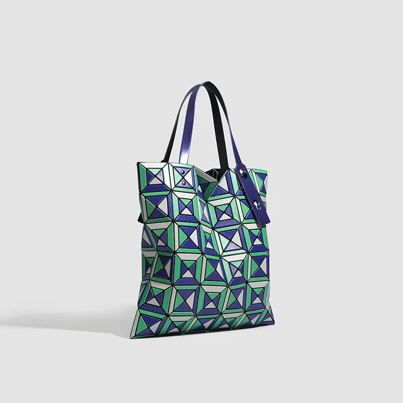 Colorful Geometric Tote Bag