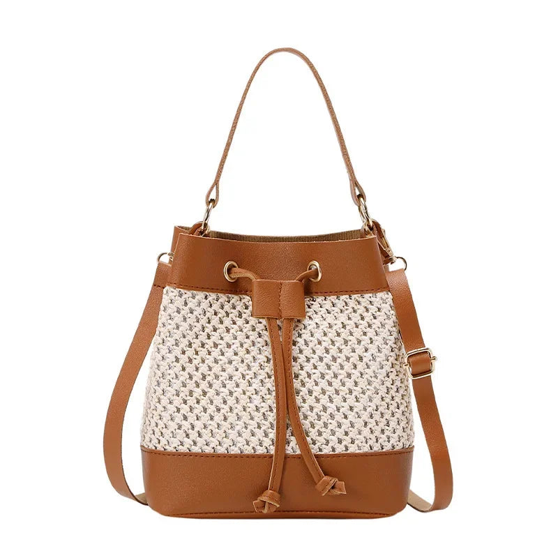 Straw Box Bag