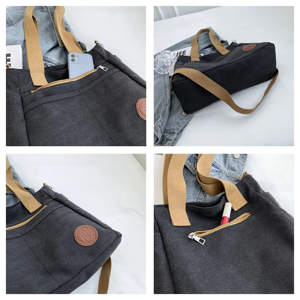 Rectangular Canvas Tote Bag