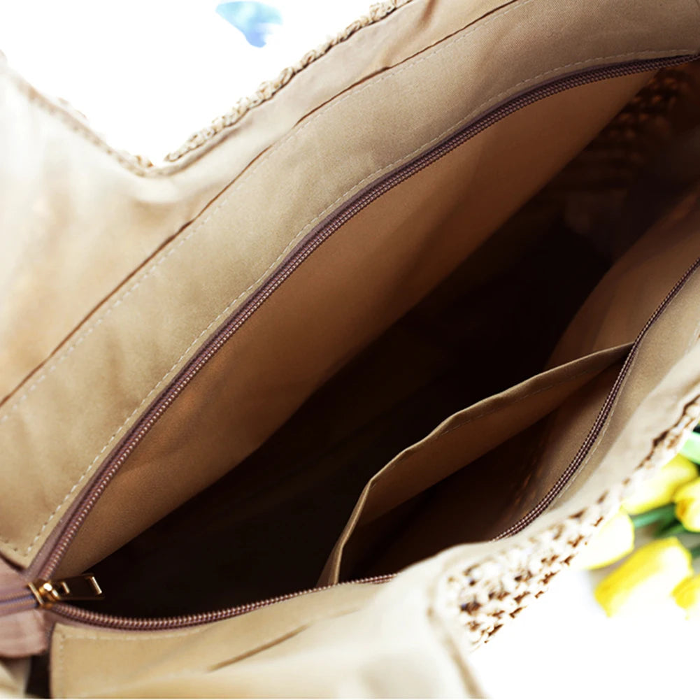 Straw Market Bag