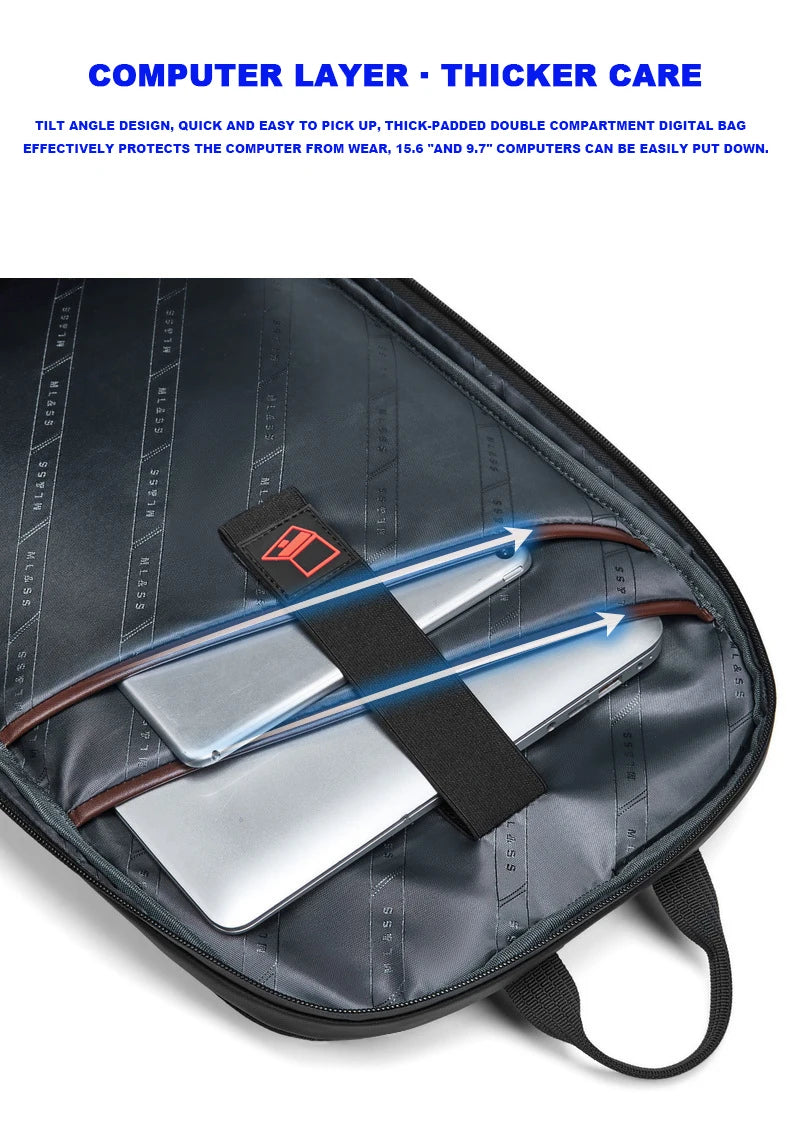 Mochila antirrobo negra