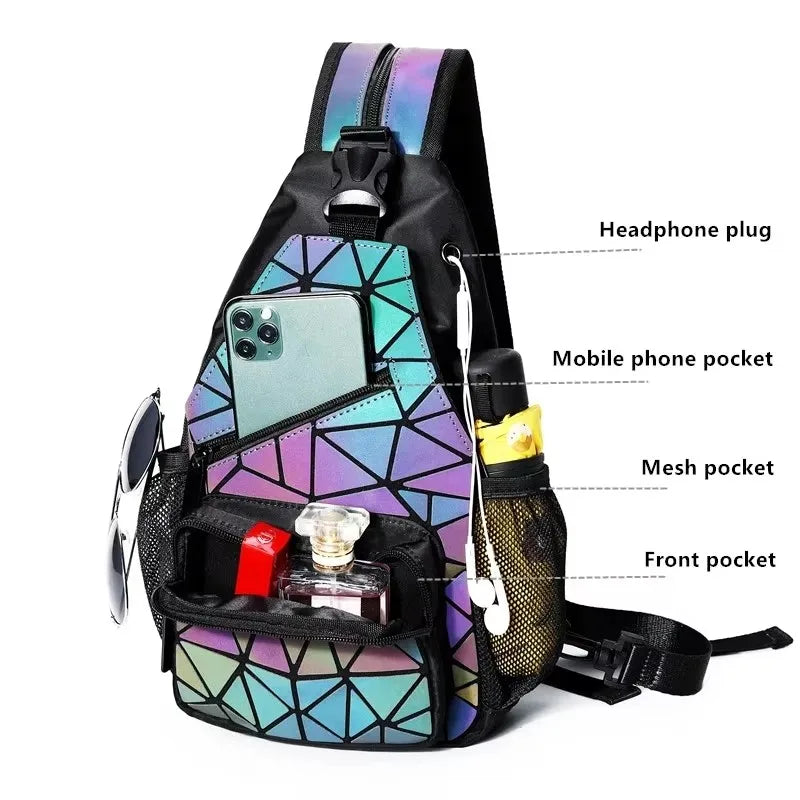 Geometric Sling Bag