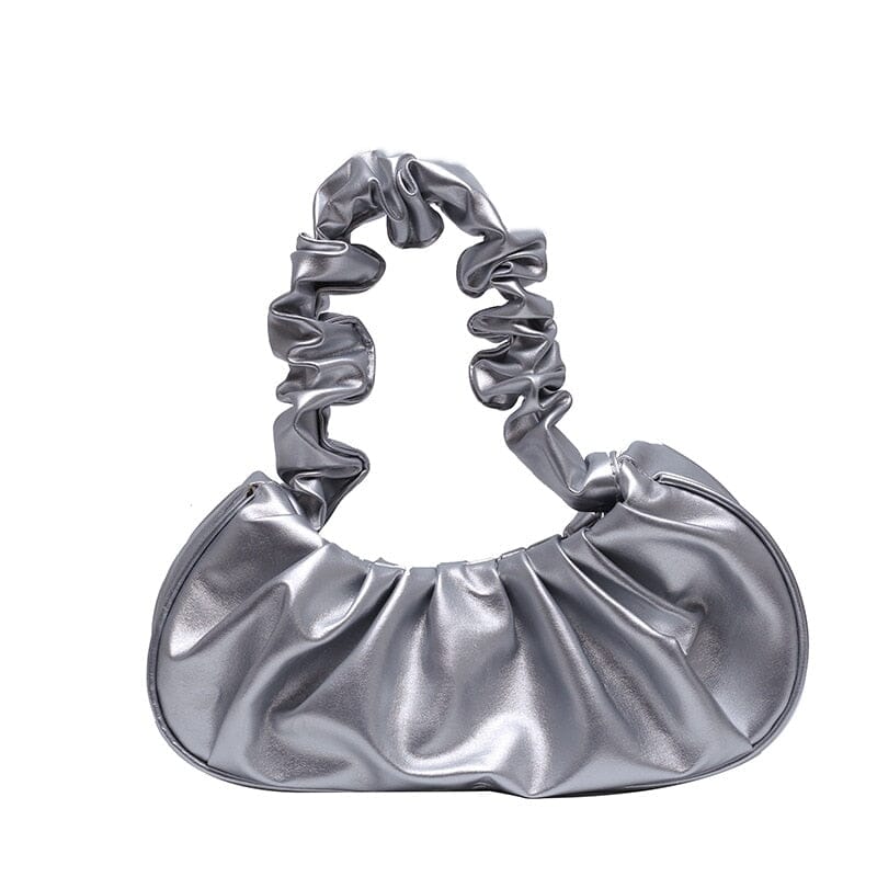 Dumpling Clutch Bag The Store Bags Silver 