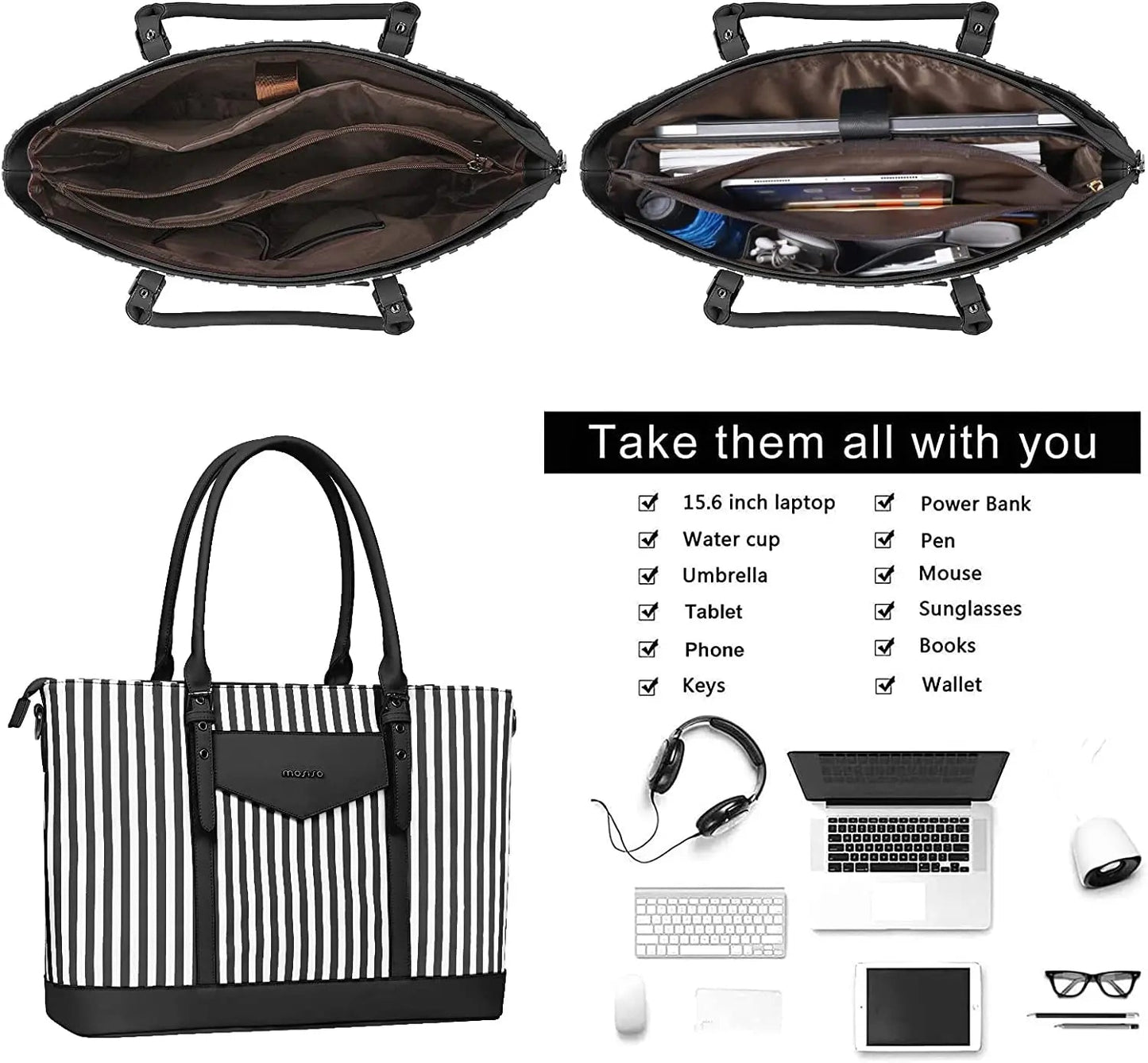Laptop Tote 17 inch The Store Bags