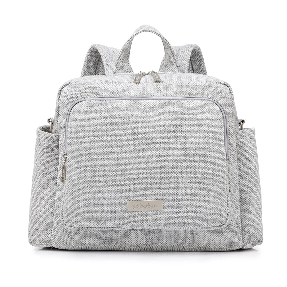 Backpack Messenger Diaper Bag The Store Bags Tweed Gray