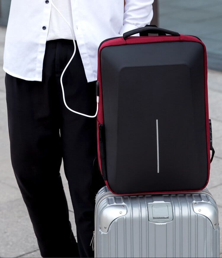 Anti Theft Waterproof Backpack With USB Charger The Store Bags
