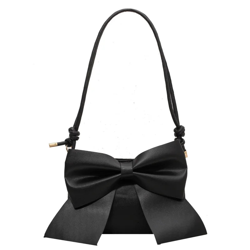 Knot Leather Shoulder Bag The Store Bags Black