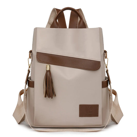 Stash pocket backpack