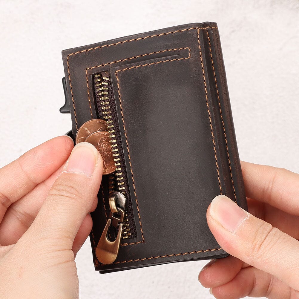 Tactical Leather Wallet For Men The Store Bags