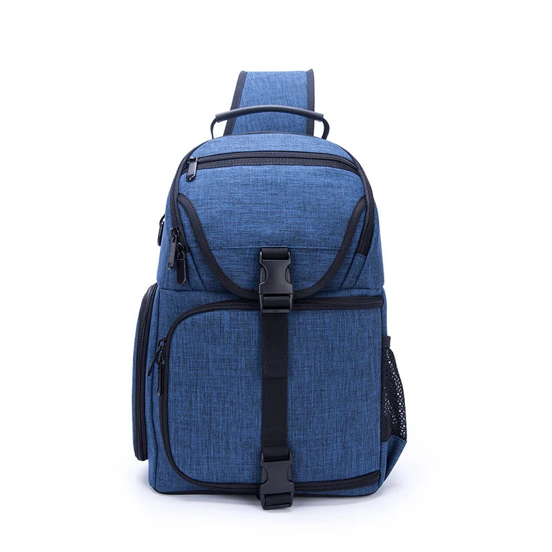 Black Canvas Vintage Camera Bag The Store Bags blue