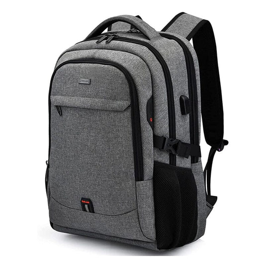 Business Laptop Backpack With USB 17-inch The Store Bags Hot Grey 17 Inches