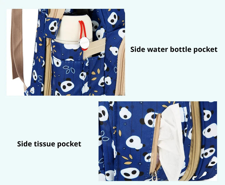 Diaper Bag With Built In Changing Station