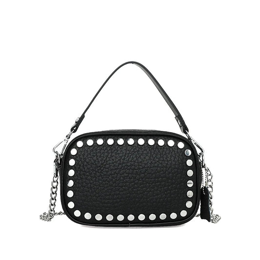 Black Rivet Purse Leather The Store Bags black 21cm 7cm 14cm